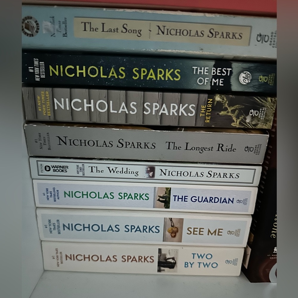 Nicholas Sparks Book Collection - Multicolor Set